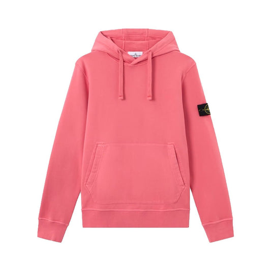 [Stone Island] Organic Cotton Fleece Hooded SweatshirtStone IslandDPUS Designer OutletL2S156100062-S0051-V0089-SGeraniumS[Stone Island] Organic Cotton Fleece Hooded Sweatshirt