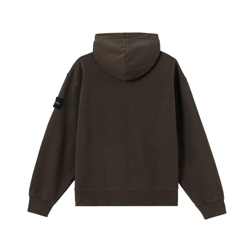 [Stone Island] Organic Cotton Fleece Oversized Zip-Up HoodieHoodies & Zip-UpsStone IslandDPUS Designer OutletL2S156100009-S0051-V0078-SCoal GreyS[Stone Island] Organic Cotton Fleece Oversized Zip-Up Hoodie