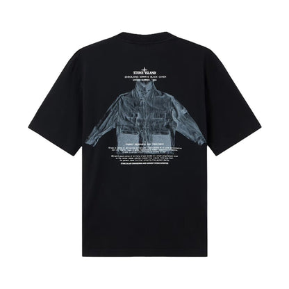 [Stone Island] Organic Cotton Jersey 'Archivio' Print, Garment Dyed T-ShirtT-ShirtStone IslandDPUS Designer OutletL2S152100033-S0091-V0029-SBlackS[Stone Island] Organic Cotton Jersey 'Archivio' Print, Garment Dyed T-Shirt