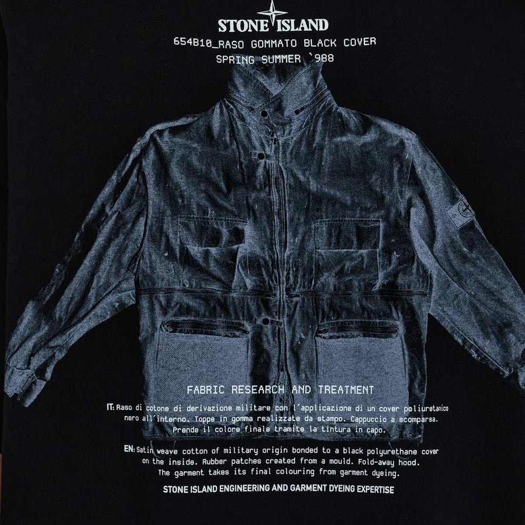 [Stone Island] Organic Cotton Jersey 'Archivio' Print, Garment Dyed T-ShirtT-ShirtStone IslandDPUS Designer OutletL2S152100033-S0091-V0029-SBlackS[Stone Island] Organic Cotton Jersey 'Archivio' Print, Garment Dyed T-Shirt