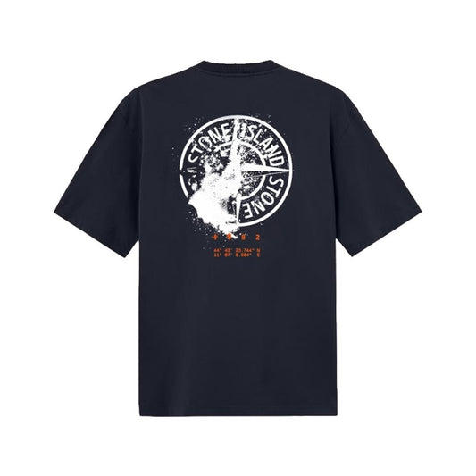 [Stone Island] Organic Cotton Jersey 'Desert' T-ShirtT-ShirtStone IslandDPUS Designer OutletL2S152100001-S0534-V002A-S8053819446905Blue NavyS[Stone Island] Organic Cotton Jersey 'Desert' T-Shirt