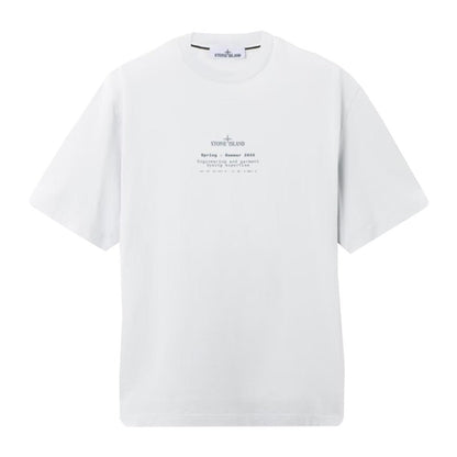 [Stone Island] Organic Cotton Jersey 'Stone' Print Garment Dyed T-ShirtT-ShirtsStone IslandDPUS Designer Outlet0154999247518053819124889Sky BlueS[Stone Island] Organic Cotton Jersey 'Stone' Print Garment Dyed T-Shirt