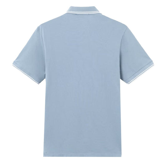 [Stone Island] Organic Cotton Piqué Short Sleeve PoloT-ShirtsStone IslandDPUS Designer OutletAvio BlueS[Stone Island] Organic Cotton Piqué Short Sleeve Polo