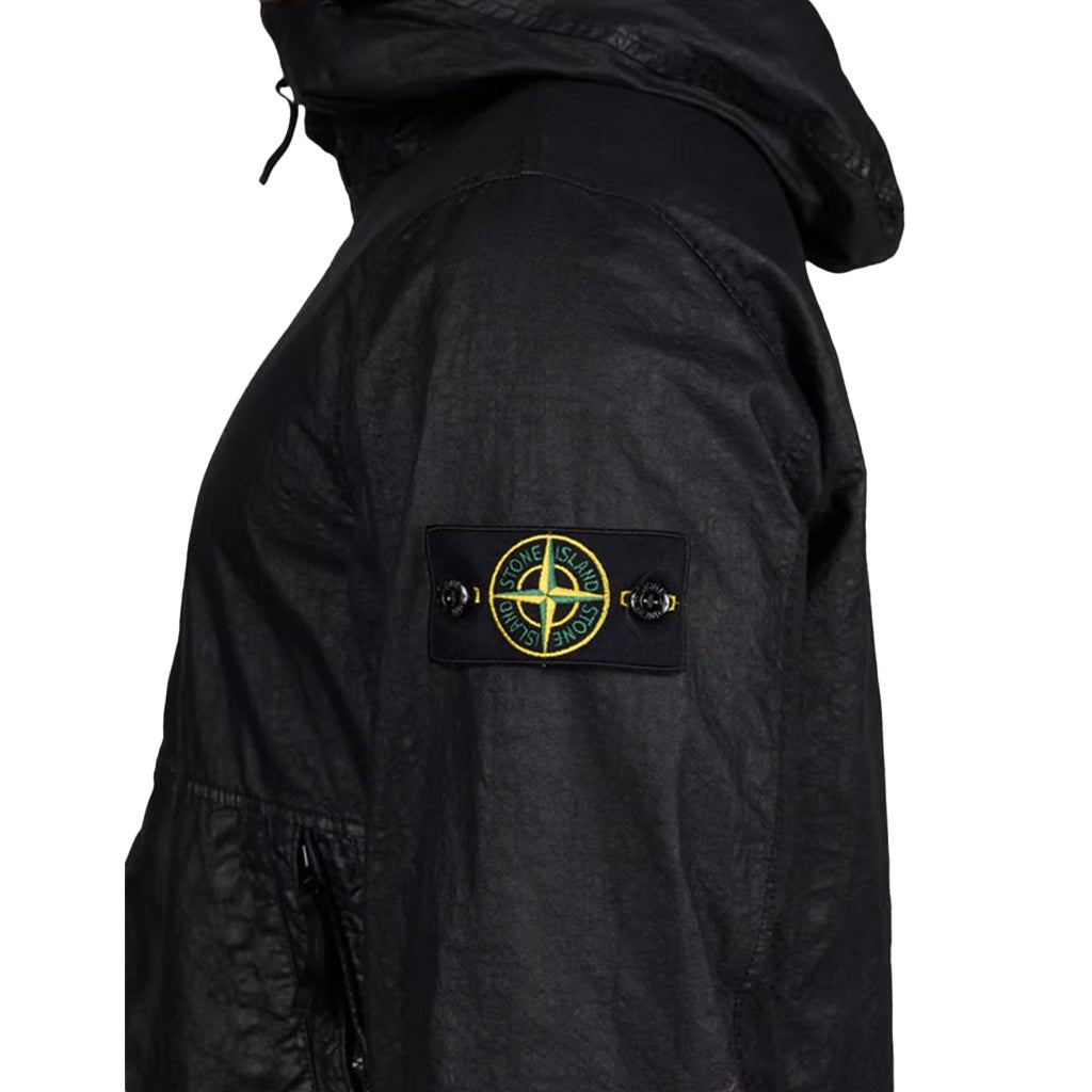 Stone Island Organic - Look Nylon Panama - TC Hooded JacketStone IslandDPUS Designer Outlet8053819112336BlackSStone Island Organic - Look Nylon Panama - TC Hooded Jacket