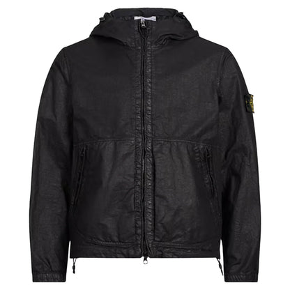 Stone Island Organic - Look Nylon Panama - TC Hooded JacketStone IslandDPUS Designer Outlet8053819112336BlackSStone Island Organic - Look Nylon Panama - TC Hooded Jacket