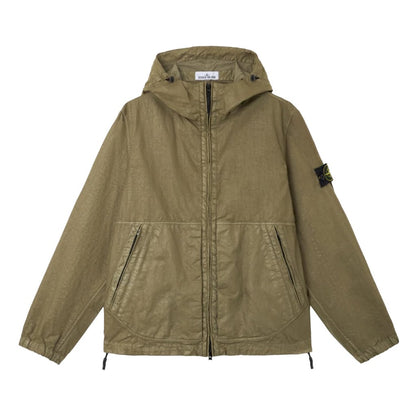 Stone Island Organic - Look Nylon Panama - TC Hooded JacketStone IslandDPUS Designer Outlet8053819112435Military GreenSStone Island Organic - Look Nylon Panama - TC Hooded Jacket