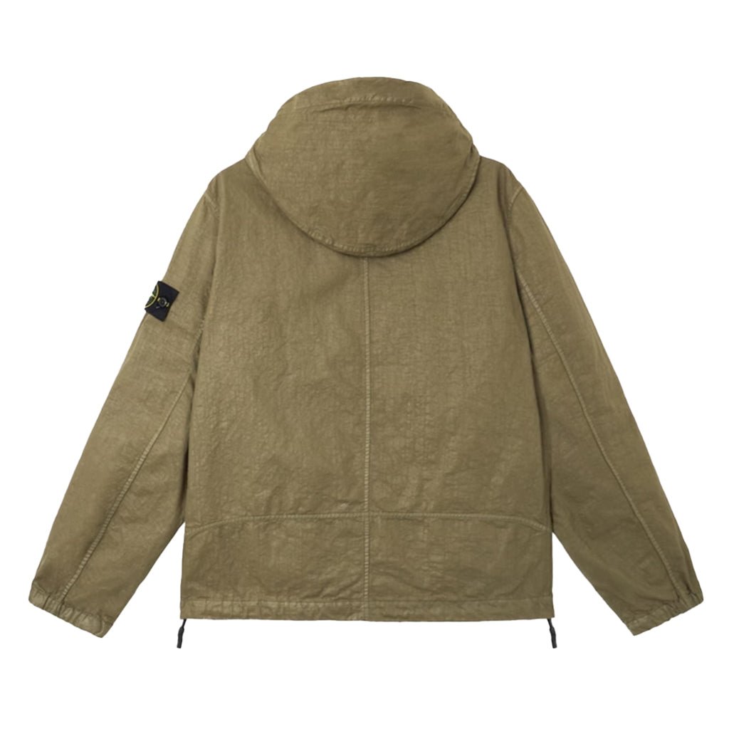 Stone Island Organic - Look Nylon Panama - TC Hooded JacketStone IslandDPUS Designer Outlet8053819112435Military GreenSStone Island Organic - Look Nylon Panama - TC Hooded Jacket
