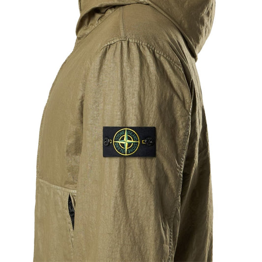 Stone Island Organic - Look Nylon Panama - TC Hooded JacketStone IslandDPUS Designer Outlet8053819112435Military GreenSStone Island Organic - Look Nylon Panama - TC Hooded Jacket
