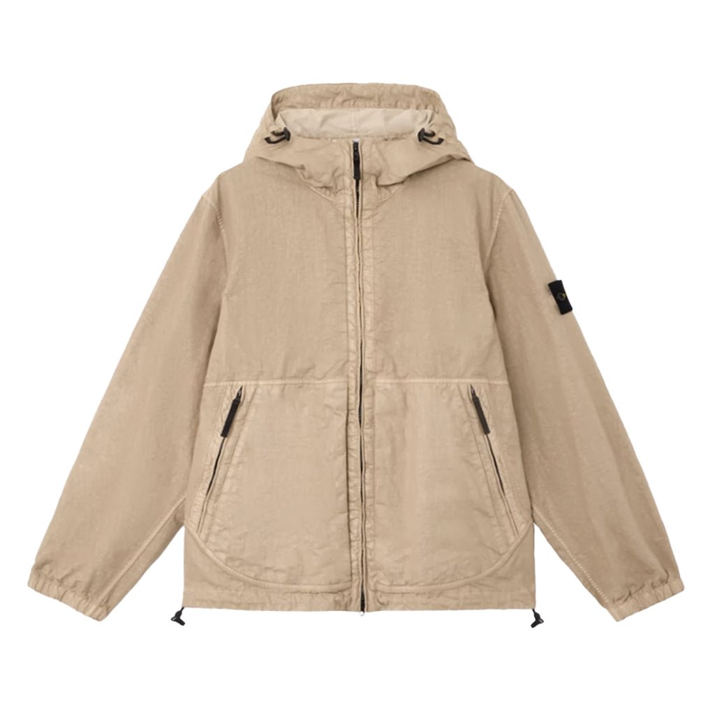 Stone Island Organic - Look Nylon Panama - TC Hooded JacketStone IslandDPUS Designer OutletDesertSStone Island Organic - Look Nylon Panama - TC Hooded Jacket
