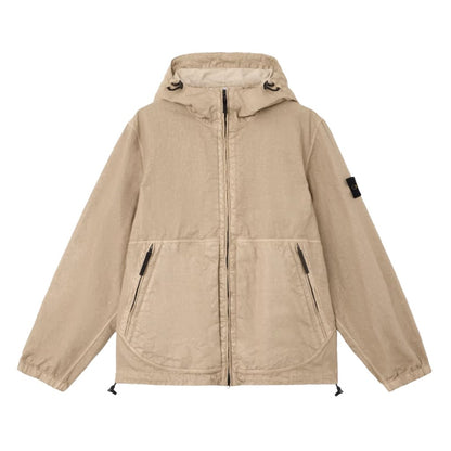 Stone Island Organic - Look Nylon Panama - TC Hooded JacketStone IslandDPUS Designer OutletDesertSStone Island Organic - Look Nylon Panama - TC Hooded Jacket