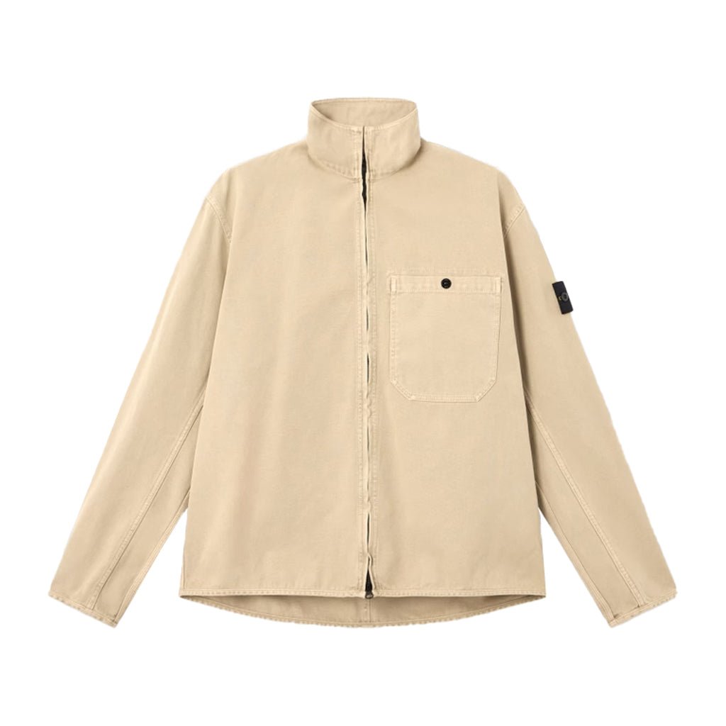 Stone Island Organic Panama Cotton, Garment Dyed 'Old' Effect ShirtsStone IslandDPUS Designer Outlet8053819383095DesertSStone Island Organic Panama Cotton, Garment Dyed 'Old' Effect Shirts