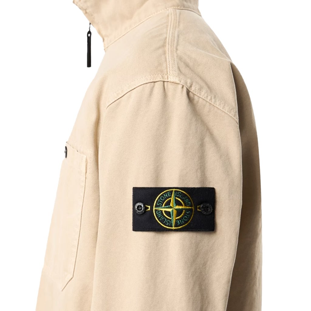 Stone Island Organic Panama Cotton, Garment Dyed 'Old' Effect ShirtsStone IslandDPUS Designer Outlet8053819383095DesertSStone Island Organic Panama Cotton, Garment Dyed 'Old' Effect Shirts