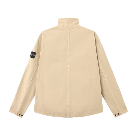 Stone Island Organic Panama Cotton, Garment Dyed 'Old' Effect ShirtsStone IslandDPUS Designer Outlet8053819383095DesertSStone Island Organic Panama Cotton, Garment Dyed 'Old' Effect Shirts