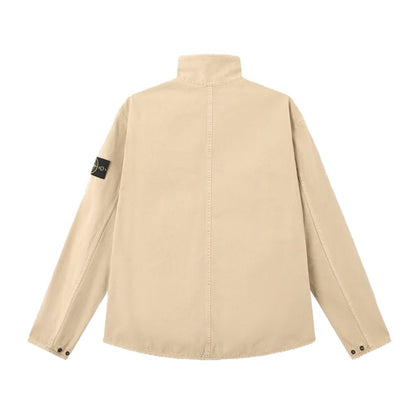 Stone Island Organic Panama Cotton, Garment Dyed 'Old' Effect ShirtsStone IslandDPUS Designer Outlet8053819383095DesertSStone Island Organic Panama Cotton, Garment Dyed 'Old' Effect Shirts