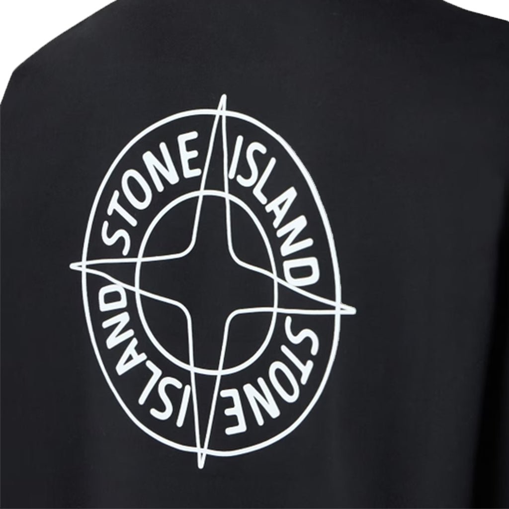 Stone Island "Outline Compass" Oversized Crewneck SweatshirtSweatshirtsStone IslandDPUS Designer Outlet8053819112268BlackSStone Island "Outline Compass" Oversized Crewneck Sweatshirt