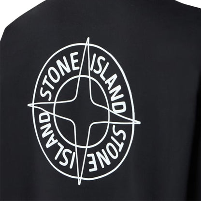 Stone Island "Outline Compass" Oversized Crewneck SweatshirtSweatshirtsStone IslandDPUS Designer Outlet8053819112268BlackSStone Island "Outline Compass" Oversized Crewneck Sweatshirt