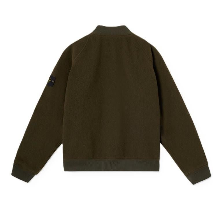 Stone Island Panno Ratinato Bomber Jacket in Military GreenCoats & JacketsStone IslandDPUS Designer Outlet8053813439699SStone Island Panno Ratinato Bomber Jacket in Military Green