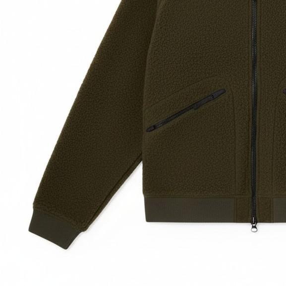 Stone Island Panno Ratinato Bomber Jacket in Military GreenCoats & JacketsStone IslandDPUS Designer Outlet8053813439699SStone Island Panno Ratinato Bomber Jacket in Military Green