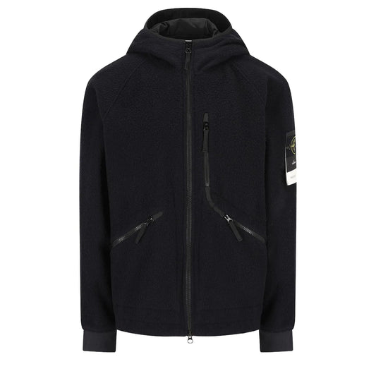 Stone Island Pano Ratinato Hooded Jacket in NavyCoats & JacketsStone IslandDPUS Designer Outlet8053813439712SStone Island Pano Ratinato Hooded Jacket in Navy