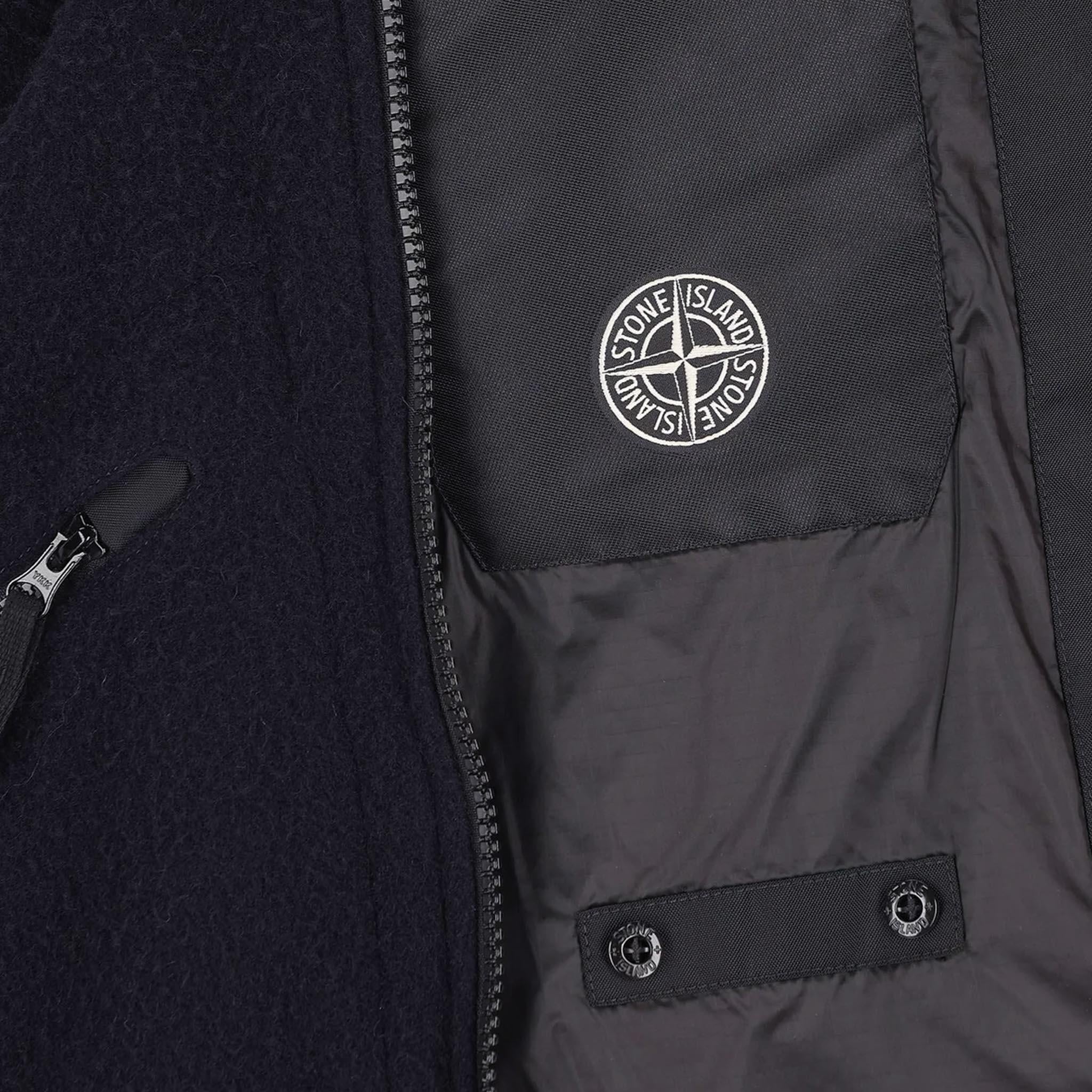 Stone Island Pano Ratinato Hooded Jacket in NavyCoats & JacketsStone IslandDPUS Designer Outlet8053813439712SStone Island Pano Ratinato Hooded Jacket in Navy