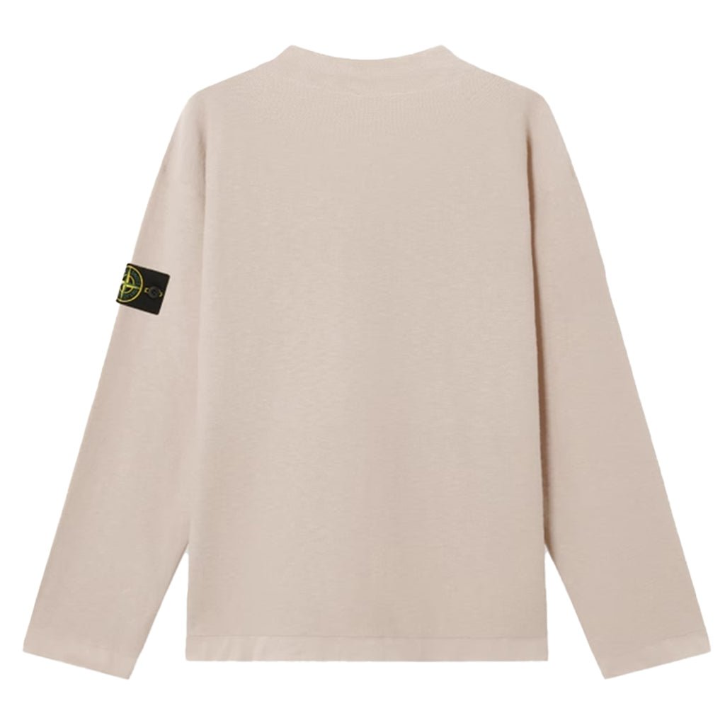 Stone Island Plush Stitch Cotton Loose Fit Crater - Neck KnitKnitwearStone IslandDPUS Designer Outlet8053819402291DesertSStone Island Plush Stitch Cotton Loose Fit Crater - Neck Knit