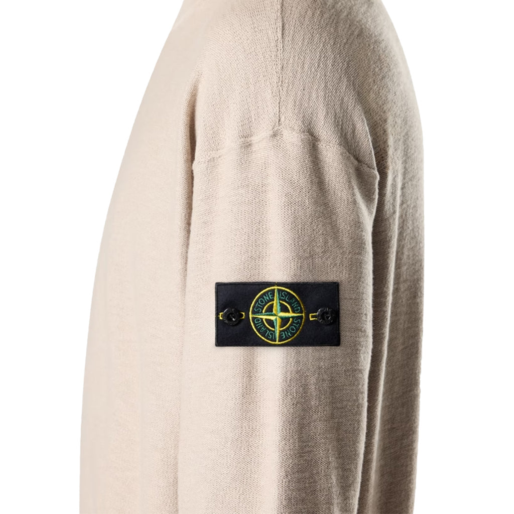 Stone Island Plush Stitch Cotton Loose Fit Crater - Neck KnitKnitwearStone IslandDPUS Designer Outlet8053819402291DesertSStone Island Plush Stitch Cotton Loose Fit Crater - Neck Knit