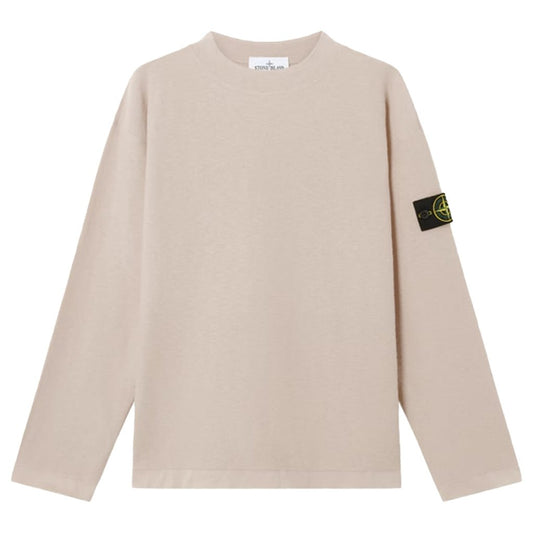 Stone Island Plush Stitch Cotton Loose Fit Crater - Neck KnitKnitwearStone IslandDPUS Designer Outlet8053819402291DesertSStone Island Plush Stitch Cotton Loose Fit Crater - Neck Knit