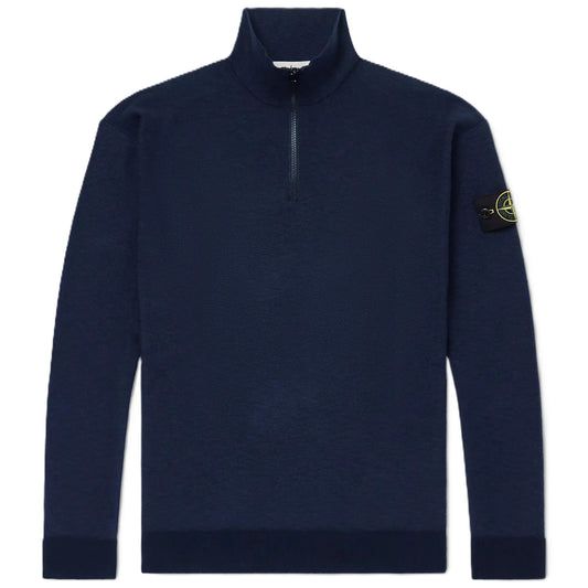 Stone Island Plush Stitch Cotton Nylon Quarter ZipSweatshirtsStone IslandDPUS Designer OutletL1S155100049-S01B0-V0020-SNavy BlueSStone Island Plush Stitch Cotton Nylon Quarter Zip