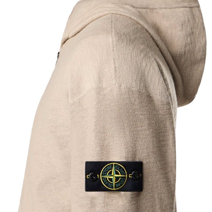 Stone Island Plush Stitch Cotton Nylon Zipped Hooded KnitHoodies & Zip-UpsStone IslandDPUS Designer OutletL1S155100050-S01B0-V009A-S8053819402703DesertSStone Island Plush Stitch Cotton Nylon Zipped Hooded Knit