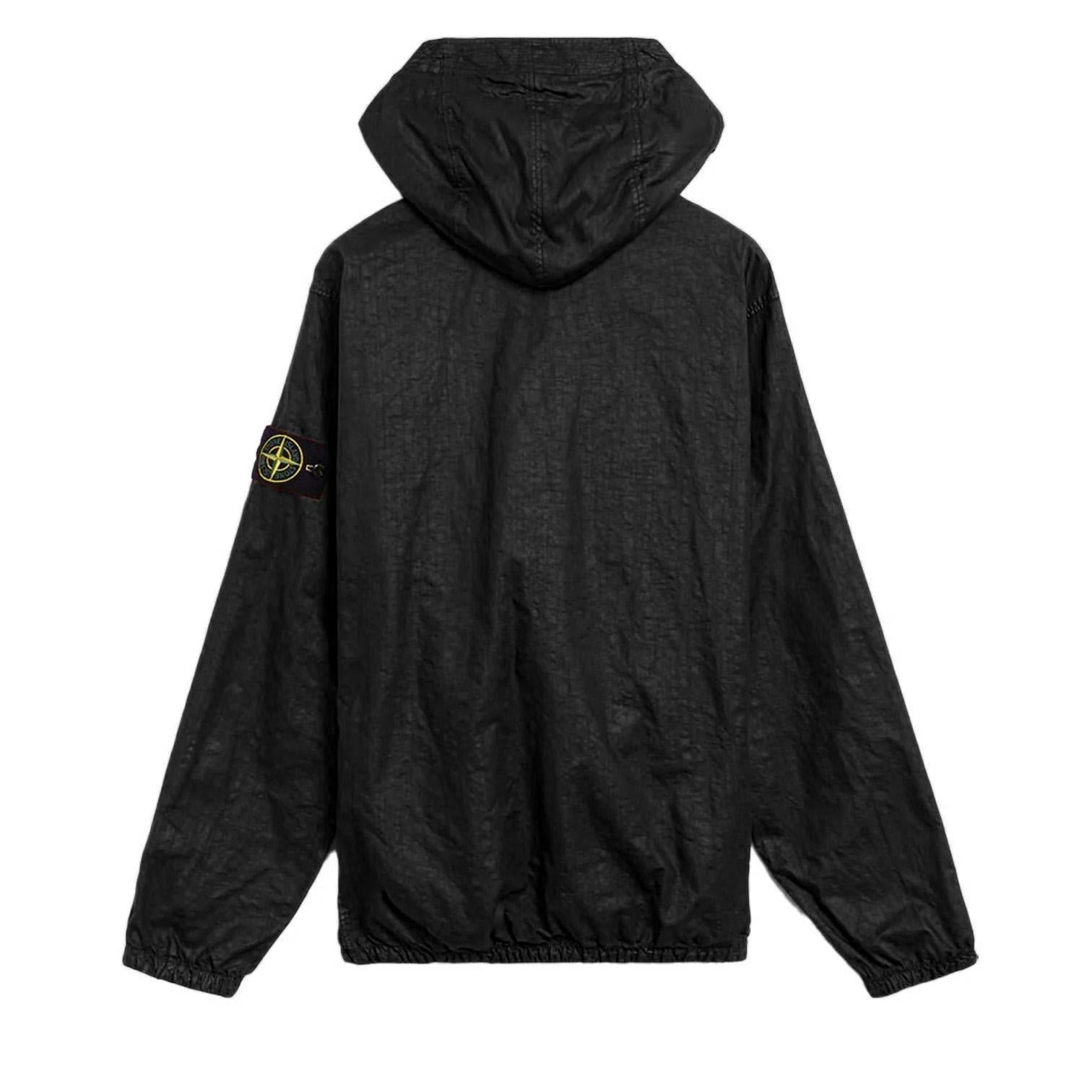 Stone Island Pullover Overshirt in BlackStone IslandDPUS Designer Outlet8053813001056MStone Island Pullover Overshirt in Black