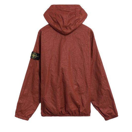 Stone Island Pullover Overshirt Rain Jacket in Burnt OrangeCoats & JacketsStone IslandDPUS Designer Outlet8053813017460MStone Island Pullover Overshirt Rain Jacket in Burnt Orange