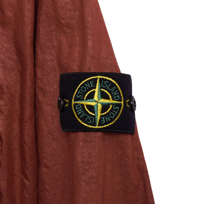 Stone Island Pullover Overshirt Rain Jacket in Burnt OrangeCoats & JacketsStone IslandDPUS Designer Outlet8053813017460MStone Island Pullover Overshirt Rain Jacket in Burnt Orange