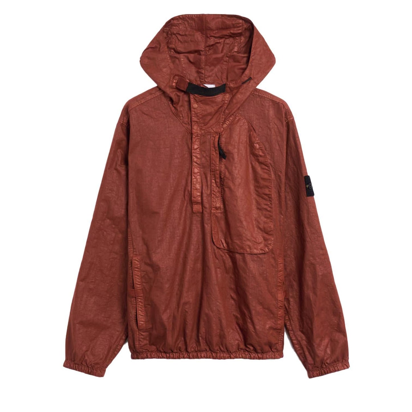 Stone Island Pullover Overshirt Rain Jacket in Burnt OrangeCoats & JacketsStone IslandDPUS Designer Outlet8053813017460MStone Island Pullover Overshirt Rain Jacket in Burnt Orange