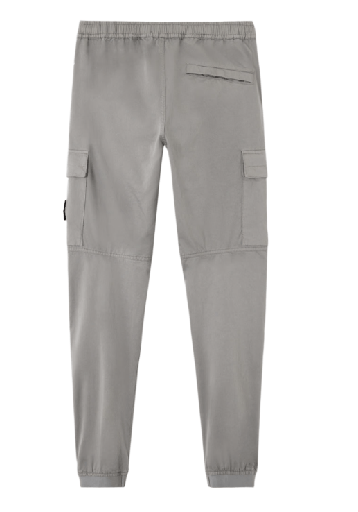 Stone Island Regular Tapered Cargo Trousers with Elasticated Cuffs in CementCargo TrousersStone IslandDPUS Designer Outlet805381348002829Stone Island Regular Tapered Cargo Trousers with Elasticated Cuffs in Cement