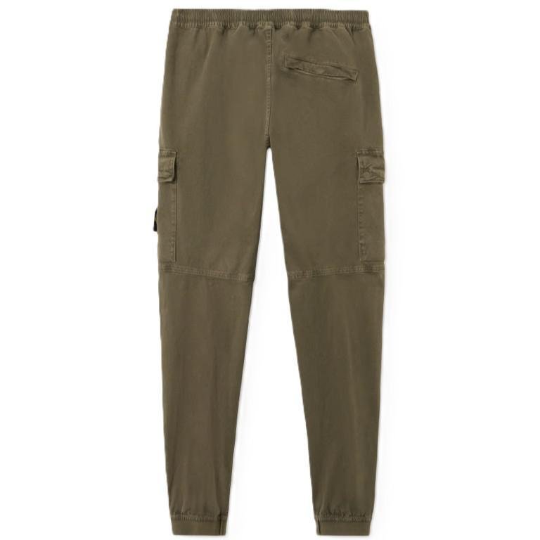 Stone Island Regular Tapered "Old" Effect Cargo Trousers with Elasticated Cuffs in Military GreenTrousersStone IslandDPUS Designer Outlet805381344066430Stone Island Regular Tapered "Old" Effect Cargo Trousers with Elasticated Cuffs in Military Green