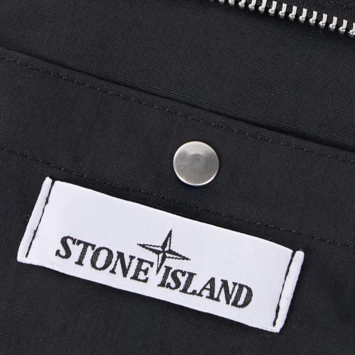 Stone Island Resin Treat Codura 1500 Pouch Bag in Lead GreyBagsStone IslandDPUS Designer Outlet8050592894244Stone Island Resin Treat Codura 1500 Pouch Bag in Lead Grey