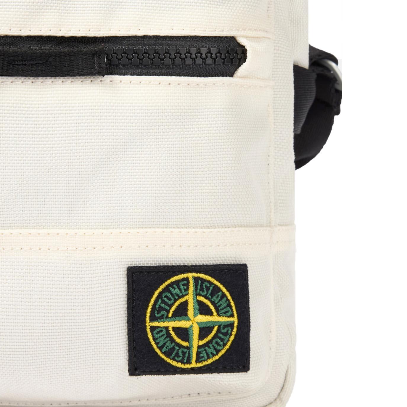 Stone Island Resin Treat Cordura 1500 Pouch Bag in IvoryBagsStone IslandDPUS Designer Outlet8050592894251Stone Island Resin Treat Cordura 1500 Pouch Bag in Ivory