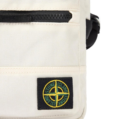 Stone Island Resin Treat Cordura 1500 Pouch Bag in IvoryBagsStone IslandDPUS Designer Outlet8050592894251Stone Island Resin Treat Cordura 1500 Pouch Bag in Ivory