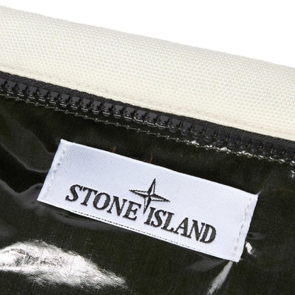 Stone Island Resin Treat Cordura 1500 Pouch Bag in IvoryBagsStone IslandDPUS Designer Outlet8050592894251Stone Island Resin Treat Cordura 1500 Pouch Bag in Ivory
