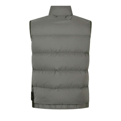 Stone Island Seamless Tunnel Nylon Down-TC Vest in Cement