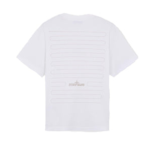 Stone Island 'Seasonal Quilting One' T-Shirt in WhiteT-ShirtsStone IslandDPUSSStone Island 'Seasonal Quilting One' T-Shirt in White