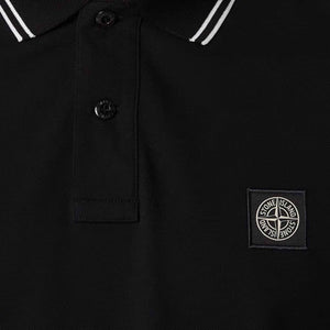 Stone Island Slim Fit Polo Shirt in BlackPolosStone IslandDPUS8056246109115SStone Island Slim Fit Polo Shirt in Black