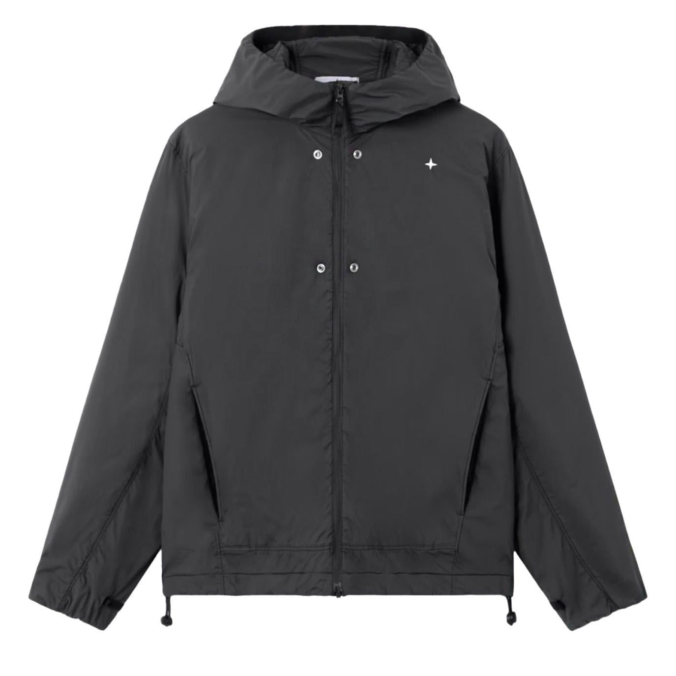 Stone Island Stellina Skin Touch Nylon - TC Jacket in Lead GreyHoodies & Zip - UpsStone IslandDPUS Designer Outlet8053813463458SStone Island Stellina Skin Touch Nylon - TC Jacket in Lead Grey