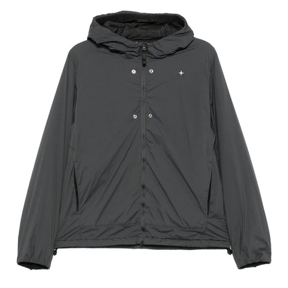 Stone Island Stellina Skin Touch Nylon - TC Jacket in Lead GreyHoodies & Zip - UpsStone IslandDPUS Designer Outlet8053813463458SStone Island Stellina Skin Touch Nylon - TC Jacket in Lead Grey