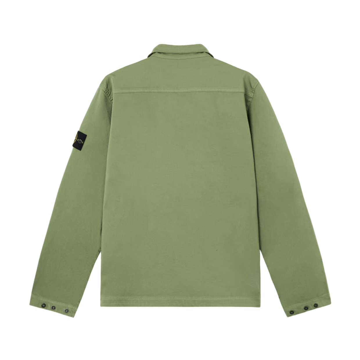 Stone Island Stretch Cotton Satin Overshirt in Sage GreenOvershirtStone IslandDPUS Designer Outlet8053813485245SStone Island Stretch Cotton Satin Overshirt in Sage Green
