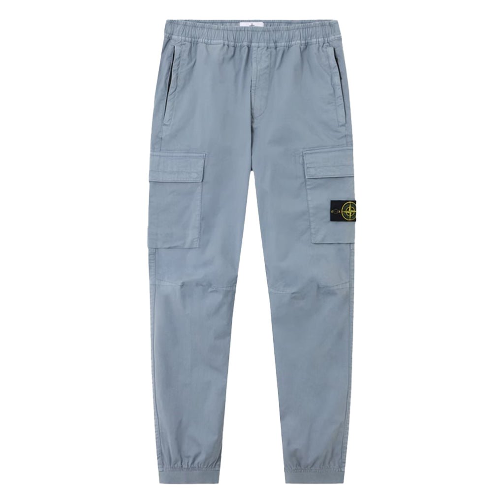 Stone Island Stretch Cotton Tela "Paracadute" Tapered CargosTrousersStone IslandDPUS Designer Outlet8053819151236Avio Blue30Stone Island Stretch Cotton Tela "Paracadute" Tapered Cargos