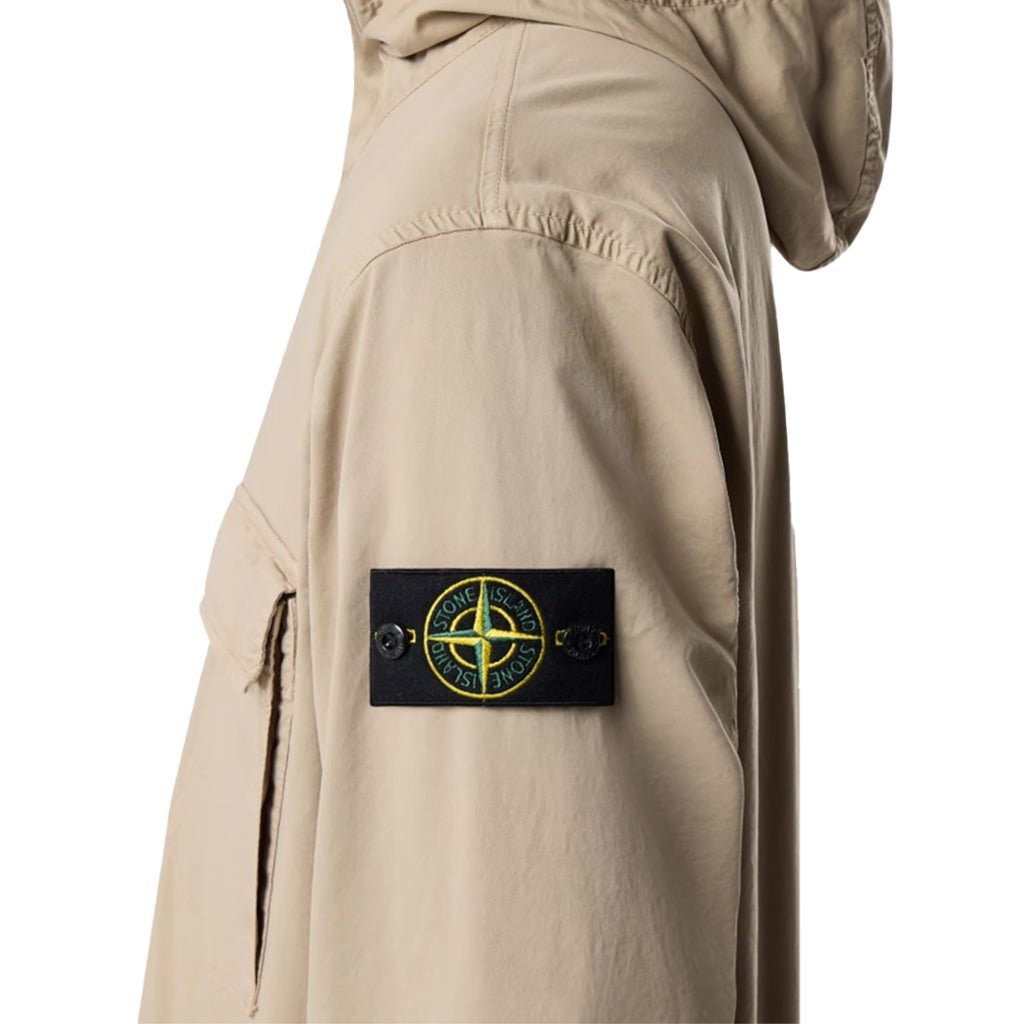 [Stone Island] Stretch Cotton Twill Hooded JacketCoats & JacketsStone IslandDPUS Designer OutletDesertS[Stone Island] Stretch Cotton Twill Hooded Jacket