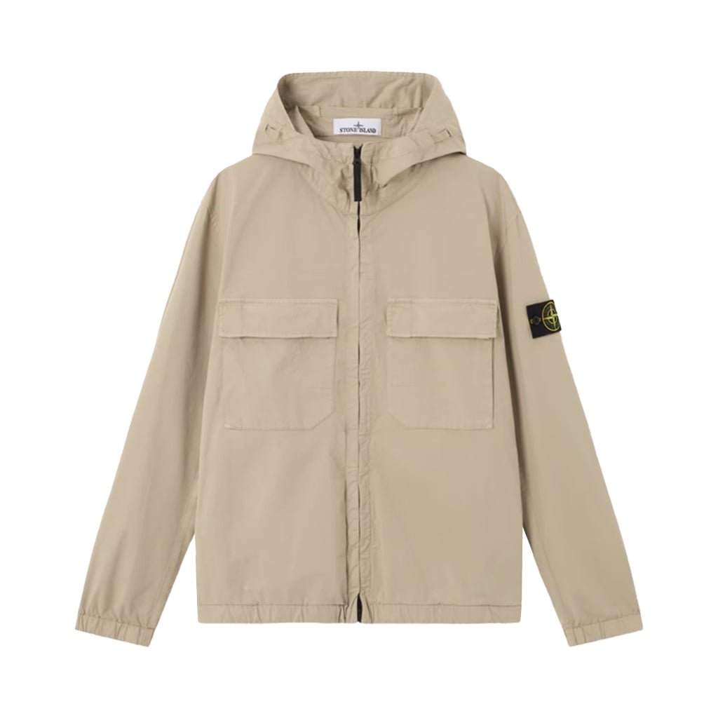 [Stone Island] Stretch Cotton Twill Hooded JacketCoats & JacketsStone IslandDPUS Designer OutletDesertS[Stone Island] Stretch Cotton Twill Hooded Jacket