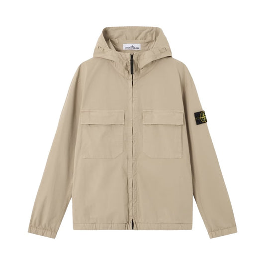 [Stone Island] Stretch Cotton Twill Hooded JacketCoats & JacketsStone IslandDPUS Designer OutletDesertS[Stone Island] Stretch Cotton Twill Hooded Jacket