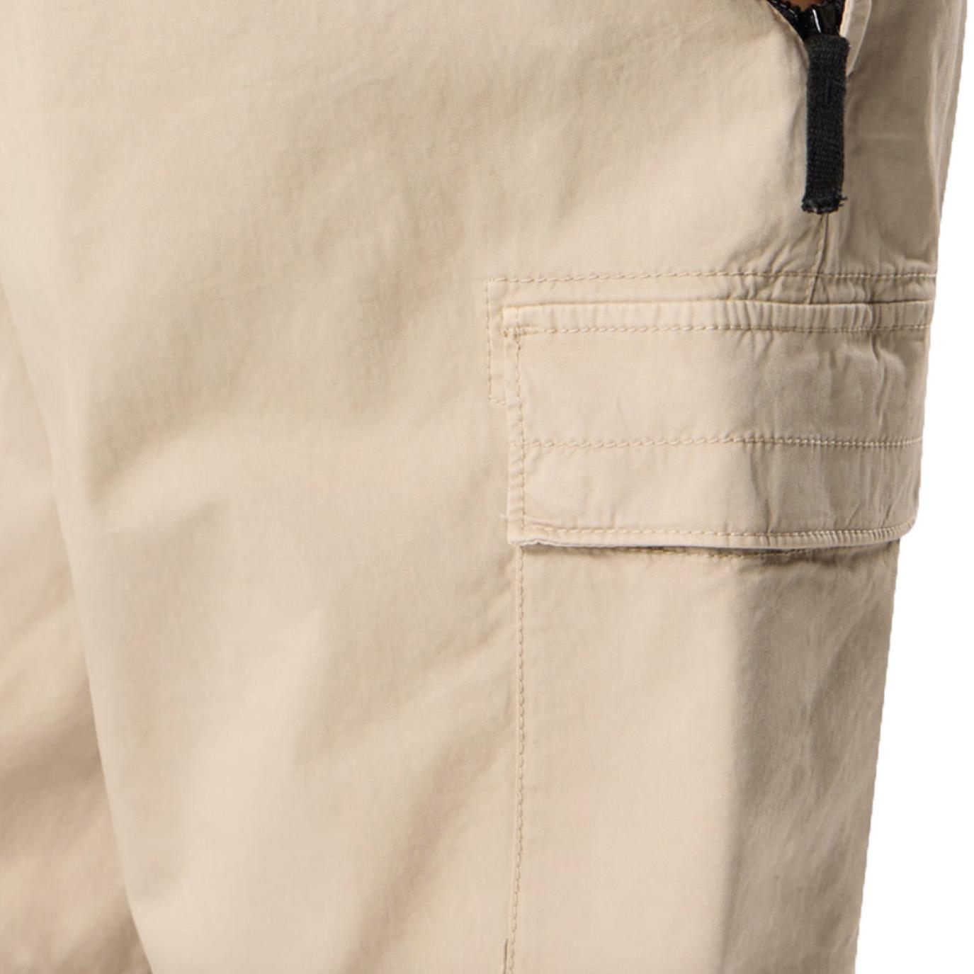 Stone Island Supima Cotton Cargo Trousers with Elasticated Cuffs in DessertTrousersStone IslandDPUS Designer Outlet805381343618628Stone Island Supima Cotton Cargo Trousers with Elasticated Cuffs in Dessert